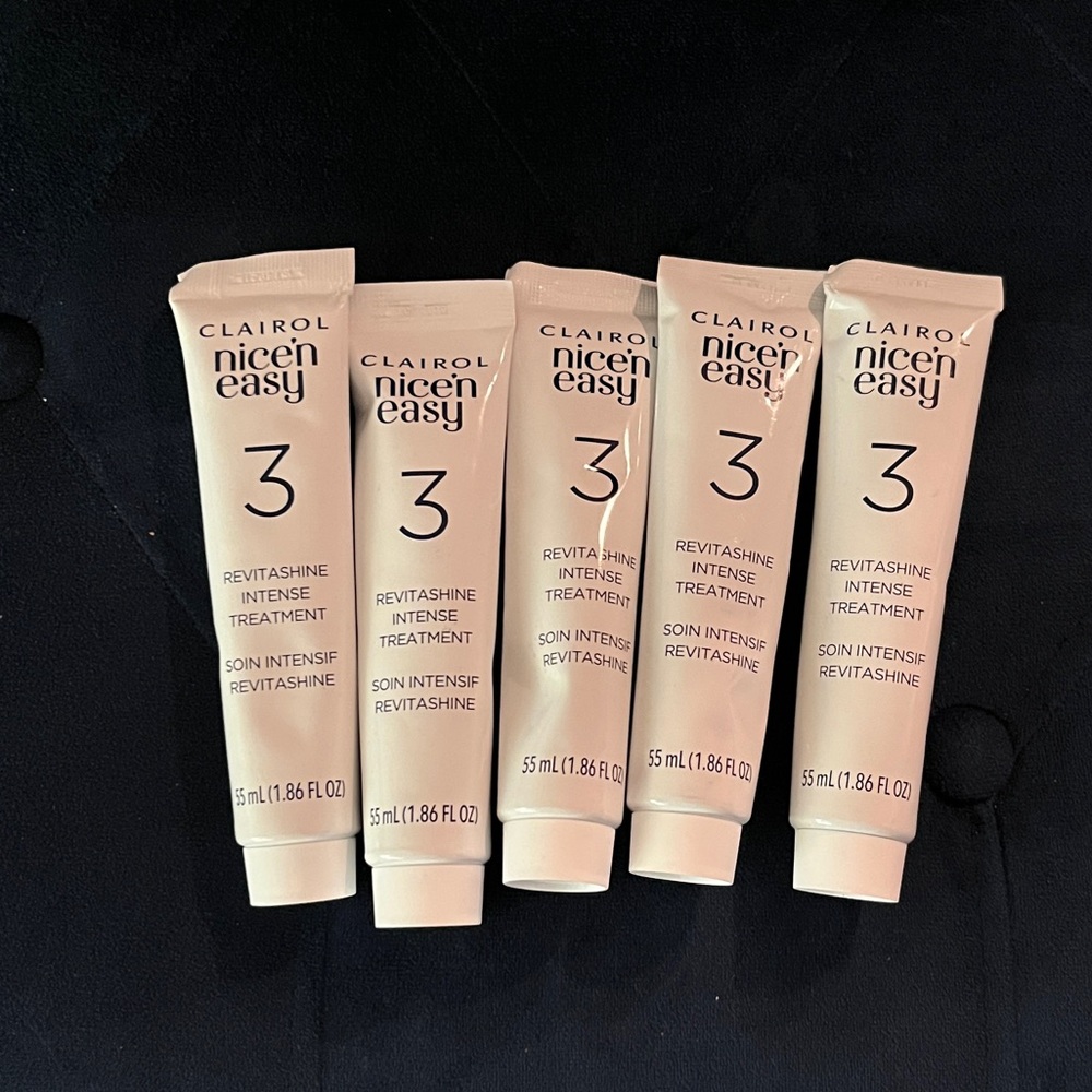 5 tubes Clairol Nice n Easy conditioner